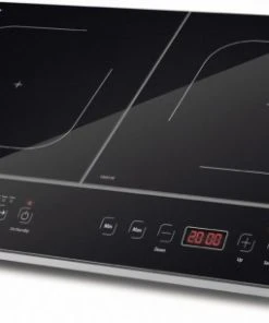 Geschirr- Und Kochplattenwärmer Caso Touch 3500 Doppel-Induktionskochplatte Schwarz