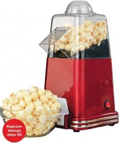 Popcorn, Schokolade & Co. GOURMETmaxx Popcorn-Maschine Rot