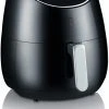 Fritteusen Severin FR 2445 Heißluft-Fritteuse XXL Schwarz/silber-metallic