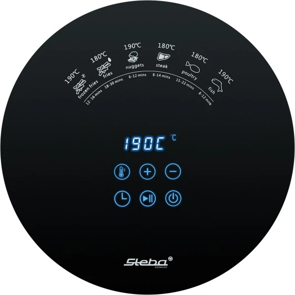 Fritteusen Steba HF 1000 Heißluft-Fritteuse Weiß/schwarz 3 Fritteusen Steba HF 1000 Heißluft-Fritteuse Weiß/schwarz – Bild 3