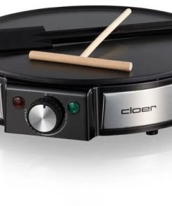 Crepes-Maker Cloer 6630 Crêpes Maker Edelstahl/schwarz