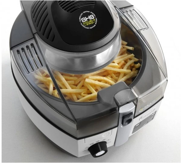Fritteusen DeLonghi FH 1394/1 Multifry Extra Chef Heißluft-Fritteuse Schwarz/weiss 4 Fritteusen DeLonghi FH 1394/1 Multifry Extra Chef Heißluft-Fritteuse Schwarz/weiss – Bild 4