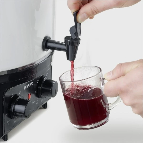 Einkochautomaten Severin EA 3655 Glühwein- Und Einkochautomat Weiß/schwarz 2 Einkochautomaten Severin EA 3655 Glühwein- Und Einkochautomat Weiß/schwarz – Bild 2
