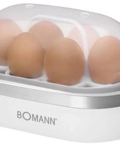 BOMANN EK 5022 CB Eierkocher Weiß-silber