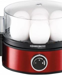 Rommelsbacher ER 405 R Red Edition Eierkocher Metallic Rot