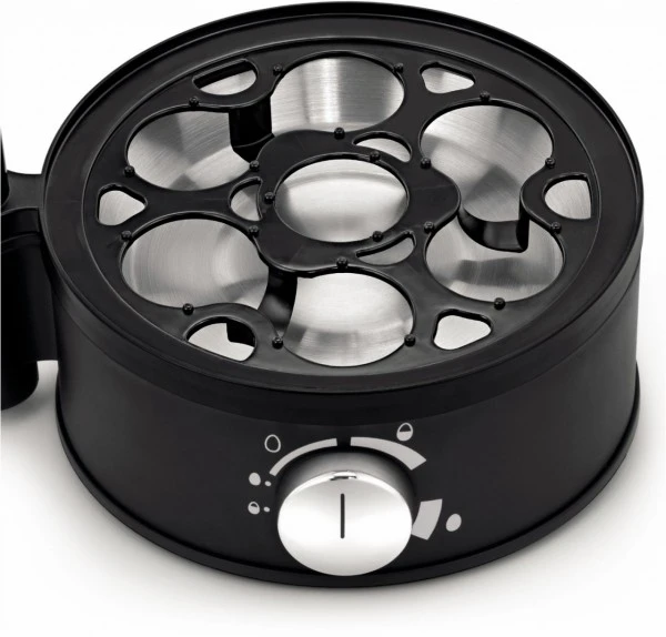 WMF STELIO Eierkocher Cromargan Matt/schwarz 3 WMF STELIO Eierkocher Cromargan Matt/schwarz – Bild 3