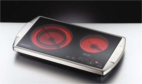 Geschirr- Und Kochplattenwärmer Rommelsbacher CT 3403/TC Doppelkochplatte Edelstahl 6 Geschirr- Und Kochplattenwärmer Rommelsbacher CT 3403/TC Doppelkochplatte Edelstahl – Bild 6