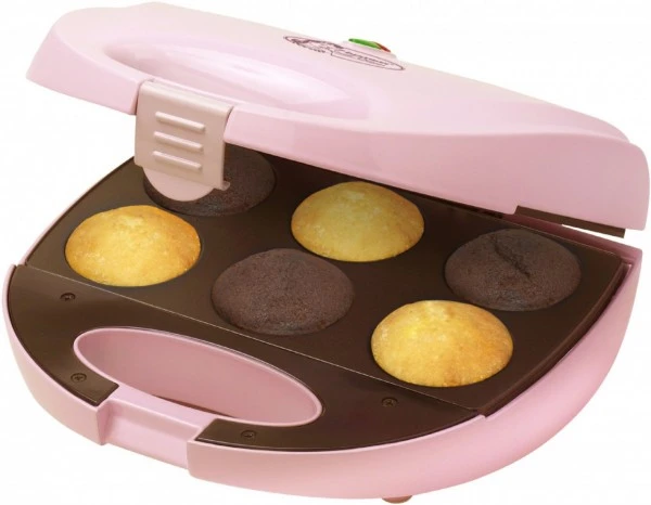 Waffelautomaten Bestron DCM 8162 Cupcake Maker Rosa 3 Waffelautomaten Bestron DCM 8162 Cupcake Maker Rosa – Bild 3
