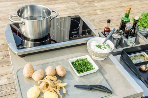 Geschirr- Und Kochplattenwärmer Rommelsbacher CT 3403/TC Doppelkochplatte Edelstahl 3 Geschirr- Und Kochplattenwärmer Rommelsbacher CT 3403/TC Doppelkochplatte Edelstahl – Bild 3