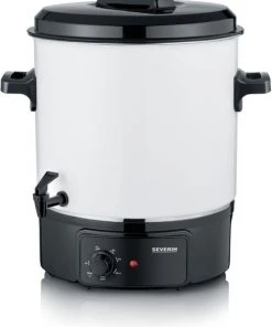 Einkochautomaten Severin EA 3654 Glühwein- Und Einkochautomat Weiß/schwarz