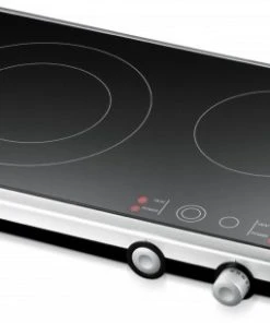 Geschirr- Und Kochplattenwärmer Rommelsbacher CT 3400/E Doppelkochplatte Edelstahl